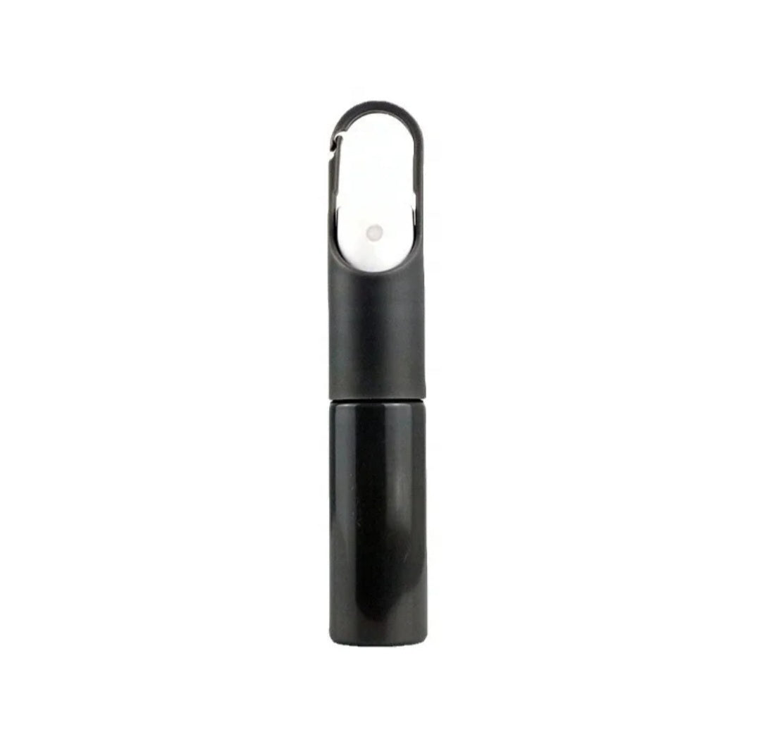 20Ml plastic refill perfume bottle (black color-1pc)