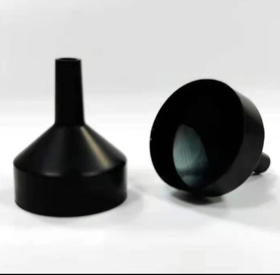 Black aluminum funnel 28mm (2 pc)