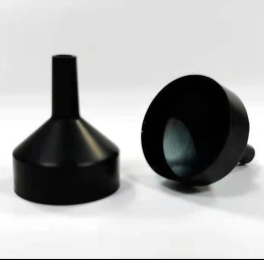 Black aluminum funnel 28mm (2 pc)