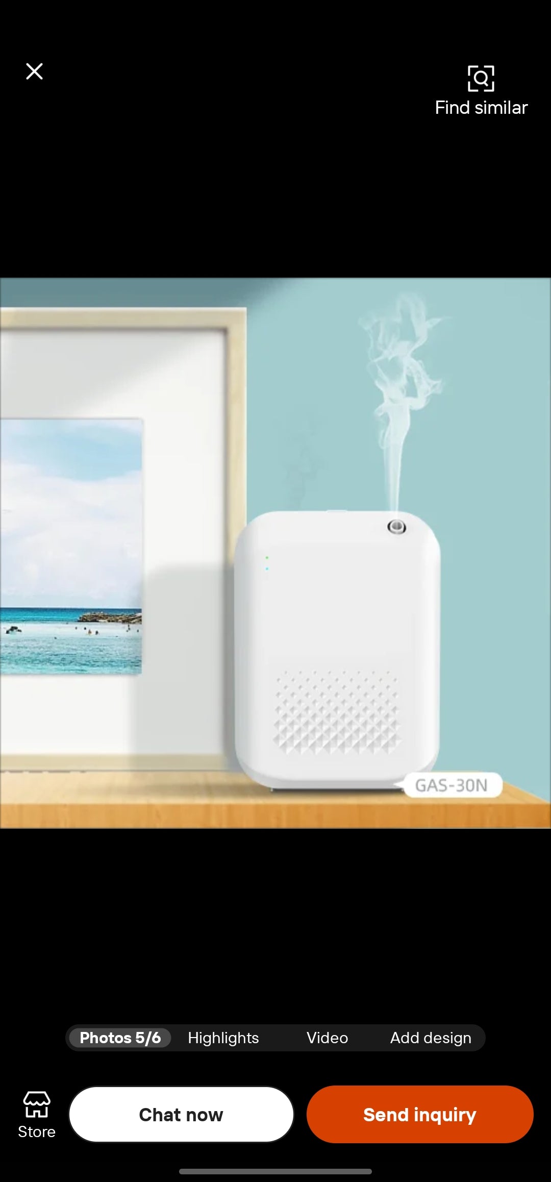 Small diffuser machines T300 (white color) coverage up to 300m2